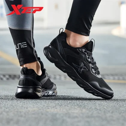 Xtep Running Shoes For Men 2020 Spring Rebound Comfortable Sports Shoes Durability Stability Breathable Sneakers 880119115036