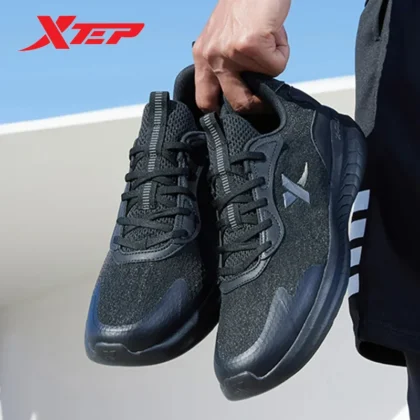 Xtep Running Shoes Men Breathable Mesh Non-Slip Soft Men's Sports Shoes Comfortable Lightweight Male Sneakers 878119110007