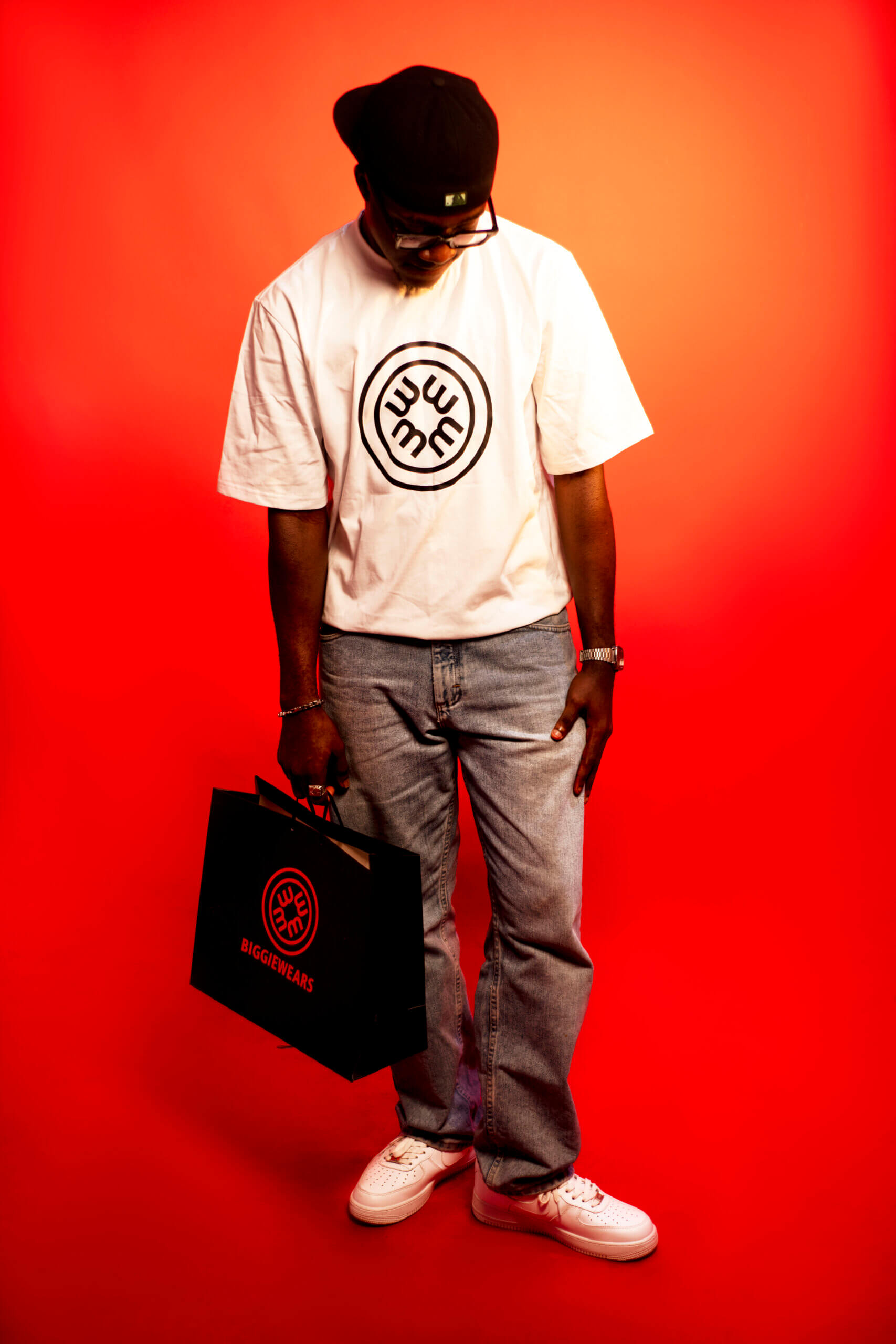 Men's White Iconic Crest T-Shirt