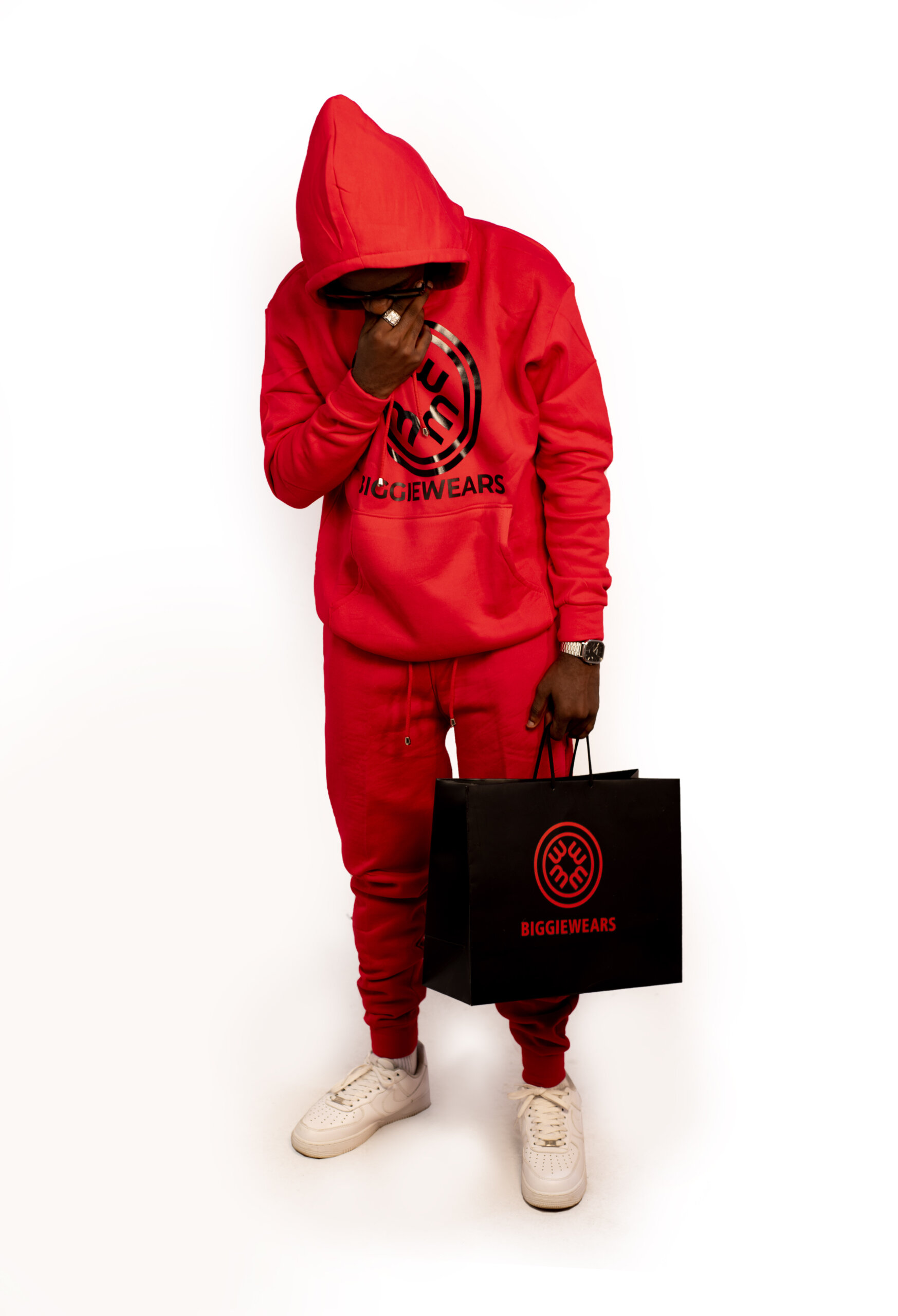 Men's Crimson Icon Tracksuit - Image 4