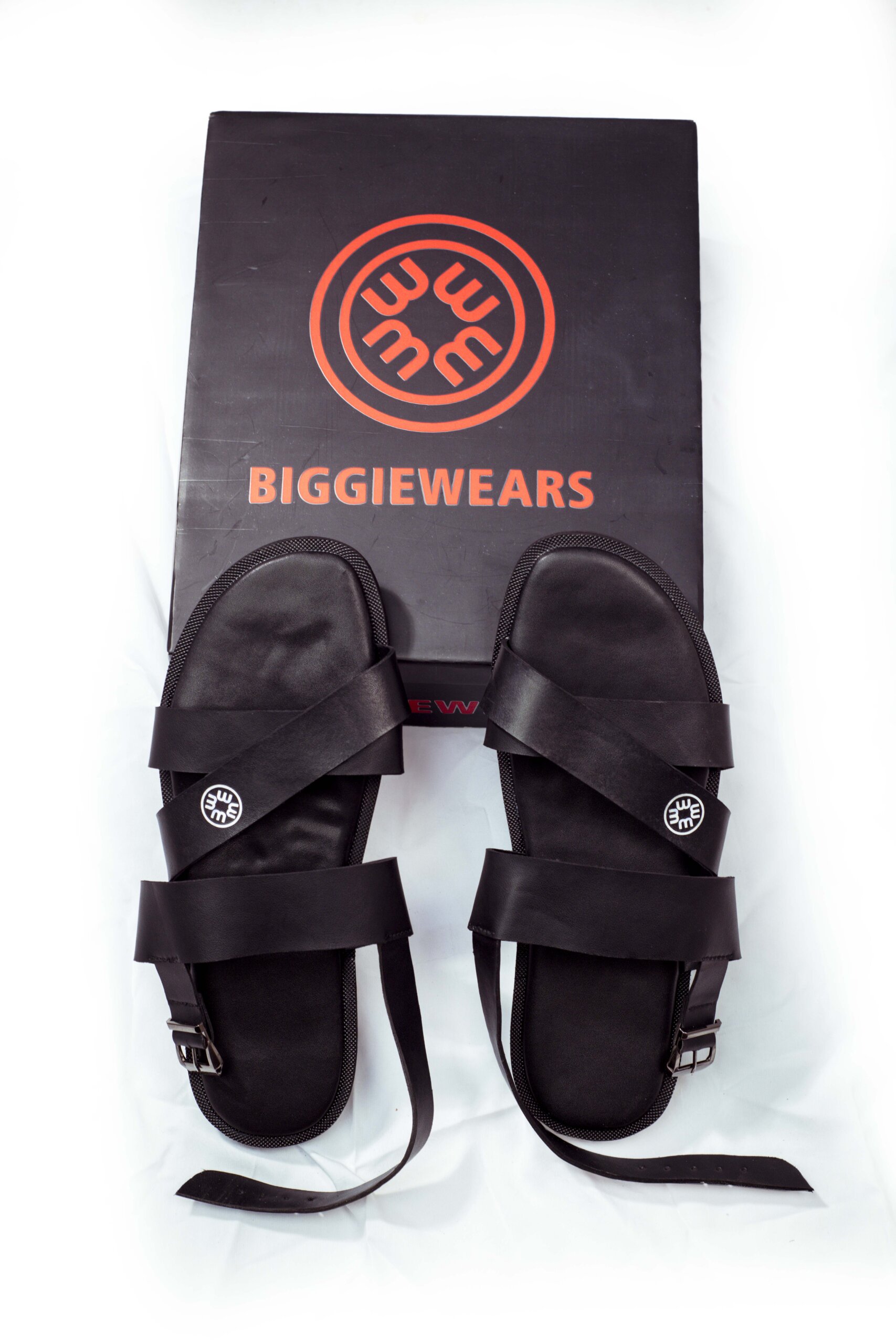 Men's Black Signature Sandal (Size 45) - Image 4