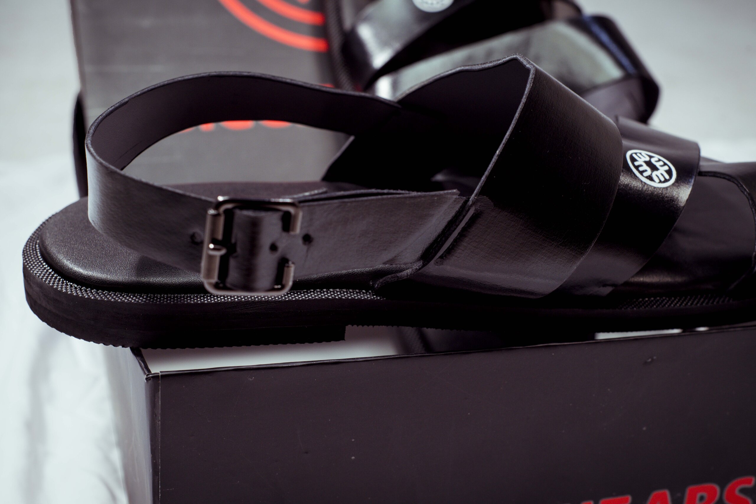 Men's Black Signature Sandal (Size 45) - Image 3