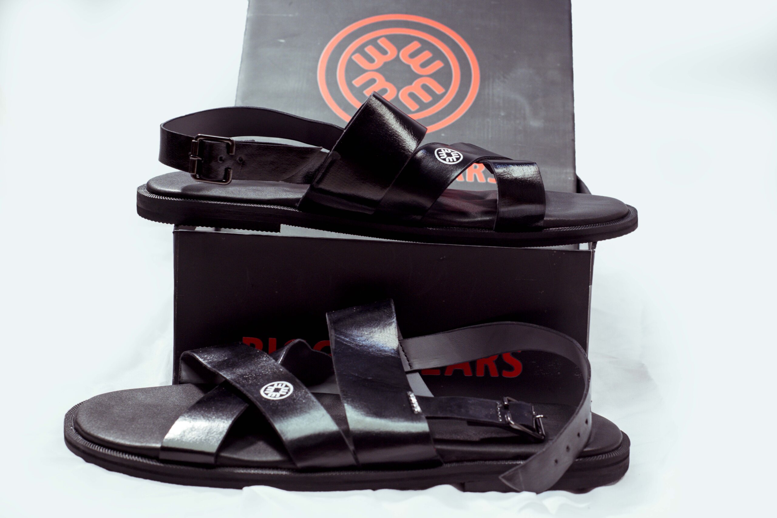 Men's Black Signature Sandal (Size 45)
